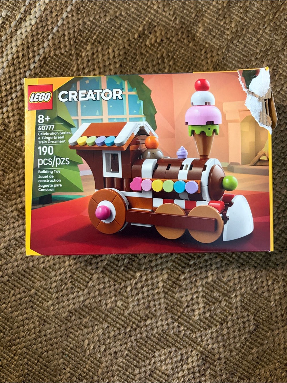 LEGO Creator Gingerbread Train Building Set (new, open box)